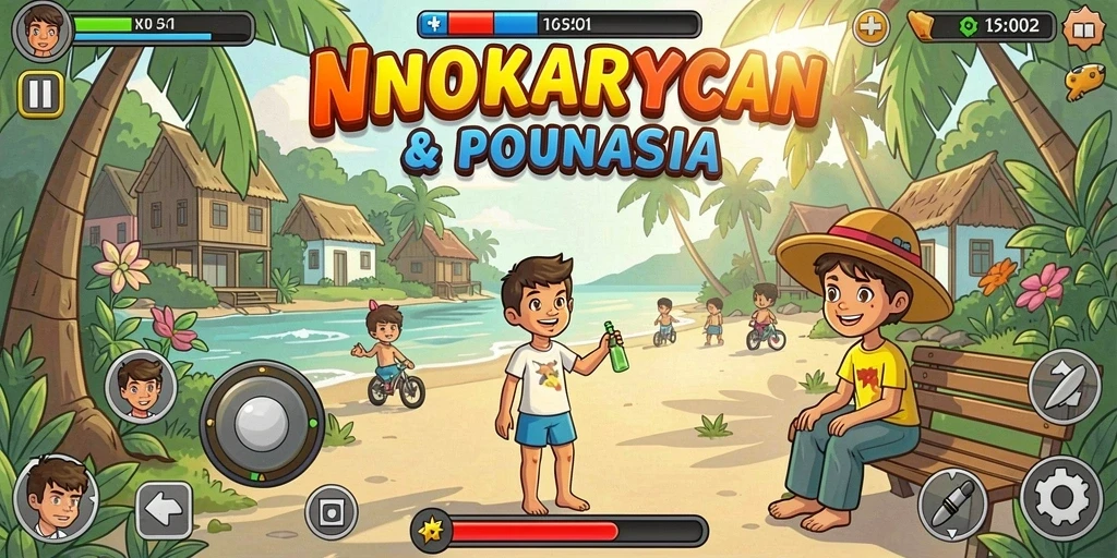 super88 - Screenshot karakter unik yang bisa dimainkan di SUPER88.